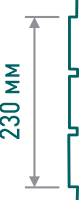 Кирпич, 230 мм